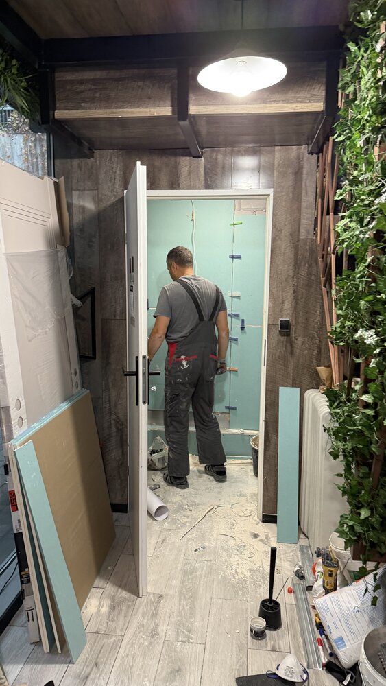 Renovation photo from client Radion